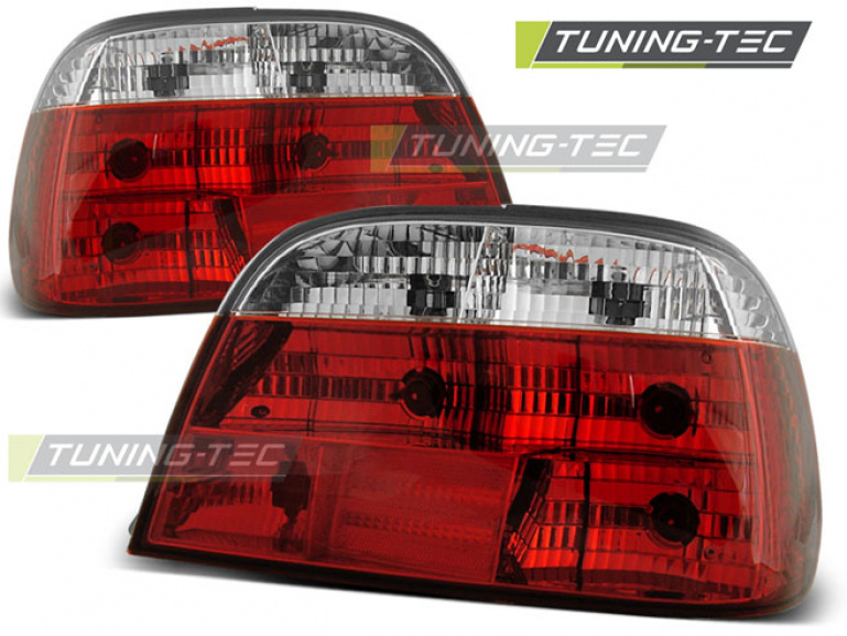 Upgrade Design Rückleuchten für BMW 7er E38 94-01 rot/klar