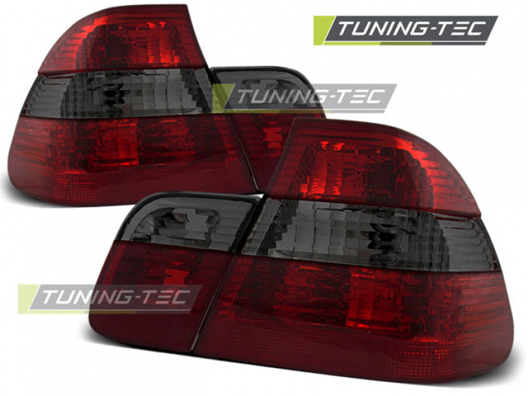 Upgrade Design Rückleuchten für BMW 3er E46 Limousine Facelift 01-05 rot/rauch
