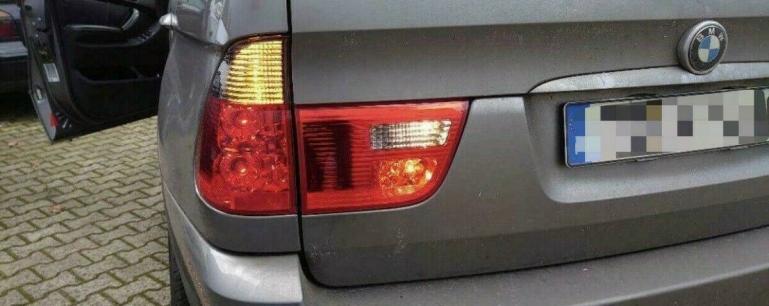 Upgrade Design Rückleuchten für BMW X5 E53 99-06 rot/rauch