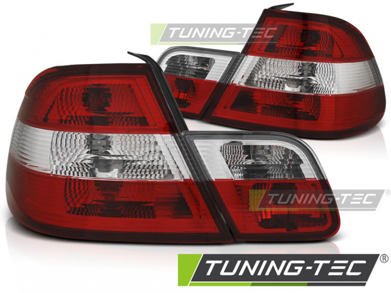 Upgrade Design Rückleuchten für BMW 3er E46 Coupe 99-03 rot/klar