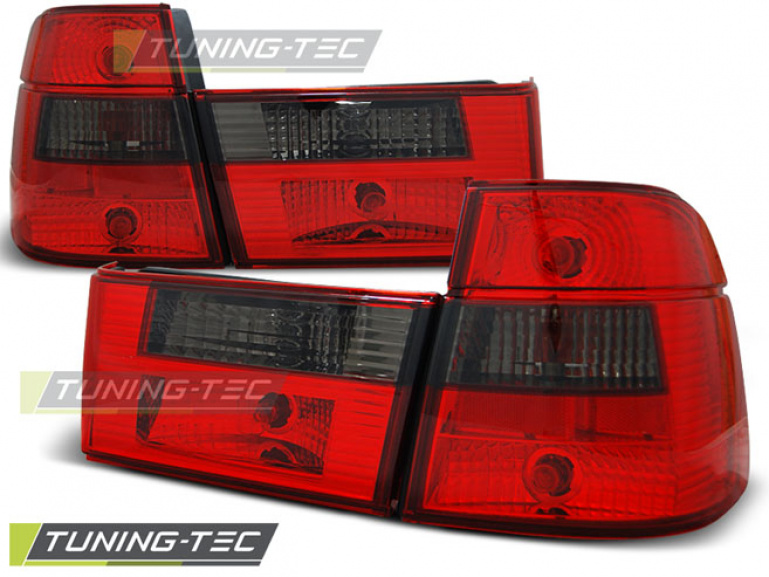 Upgrade Design Rückleuchten für BMW 5er E34 Touring 91-96 rot/rauch