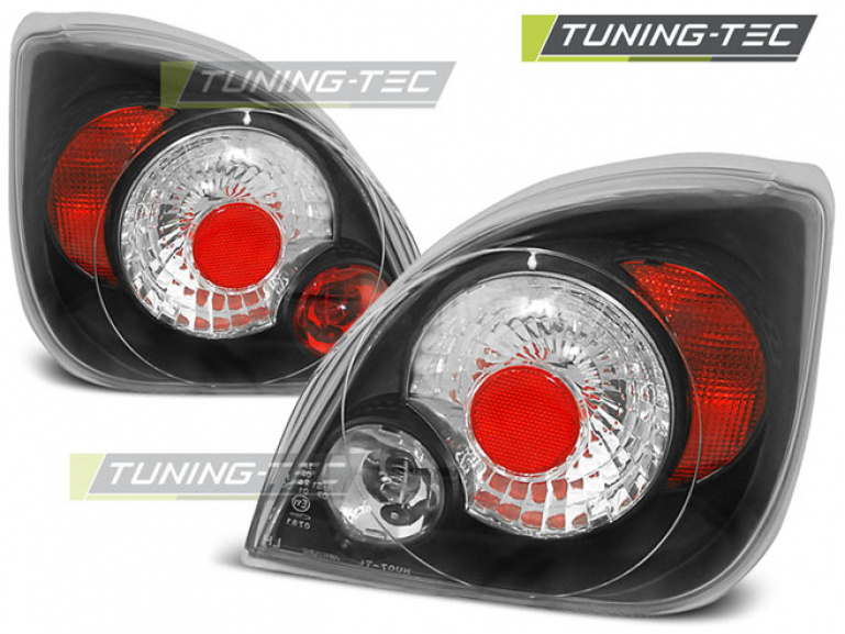 Upgrade Design Rückleuchten für Ford Fiesta MK4/MK5 95-02 schwarz