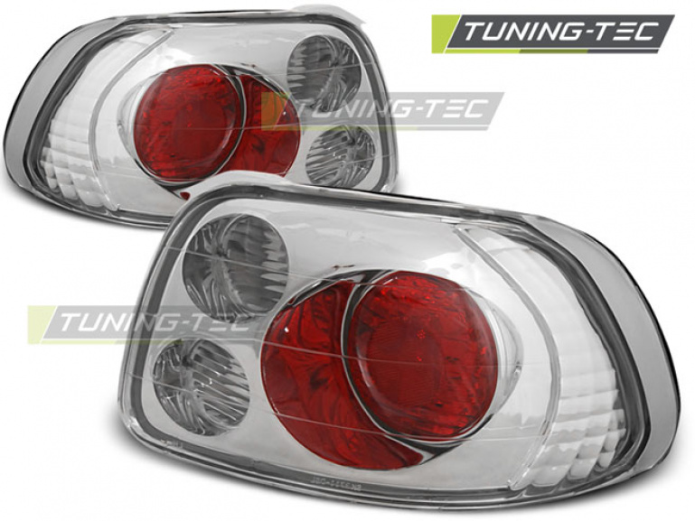 Upgrade Design Rückleuchten für Honda CRX Del Sol 92-97 chrom