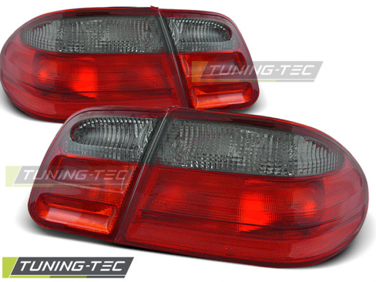Upgrade Design Rückleuchten für Mercedes Benz E-Klasse W210 Limousine 95-02 rot/rauch
