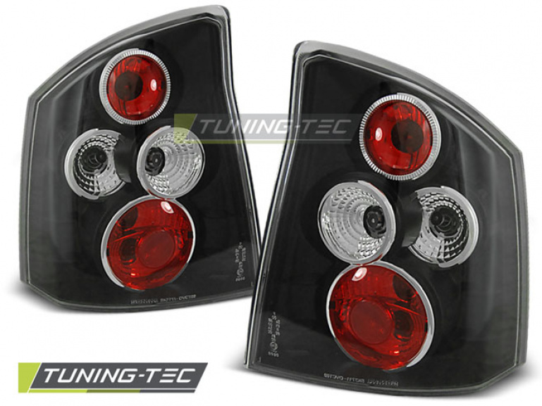 Upgrade Design Rückleuchten für Opel Vectra C 02-08 schwarz