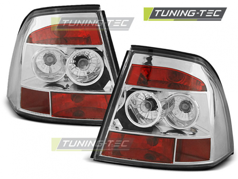 Upgrade Design Rückleuchten für Opel Vectra B 95-98 chrom