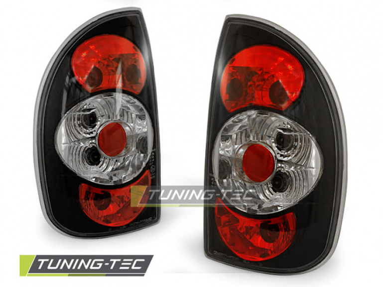 Upgrade Design Rückleuchten für Opel Corsa B 5-Türer 93-00 schwarz