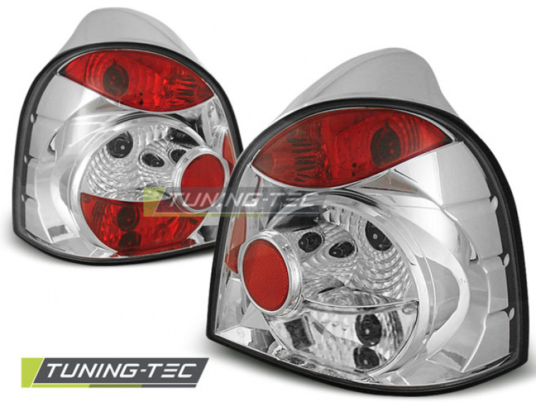 Upgrade Design Rückleuchten für Renault Twingo 1 93-07 chrom