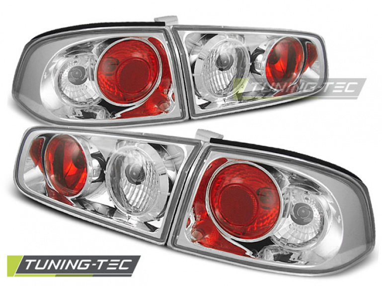 Upgrade Design Rückleuchten für Renault Laguna 2 Limousine 01-05 chrom