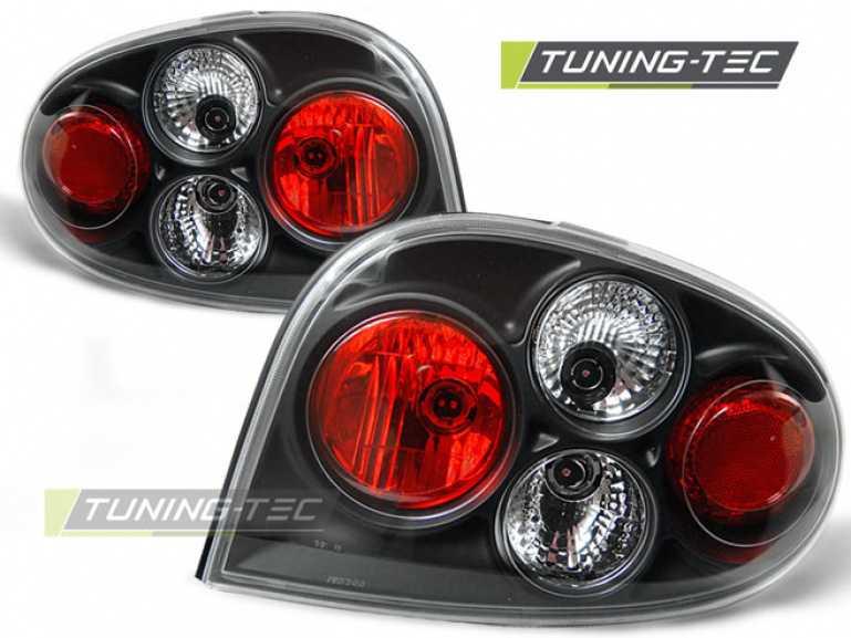 Upgrade Design Rückleuchten für Renault Megane Coach/Cabrio/Coupe 99-02 schwarz