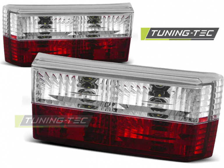 Upgrade Design Rückleuchten für VW Golf 1 (I) 74-83 rot/weiß