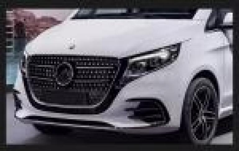 Upgrade Design VOLL LED Tagfahrlicht Scheinwerfer für Mercedes Benz V-Klasse / Vito W447 14-23 schwarz mit LED Blinker