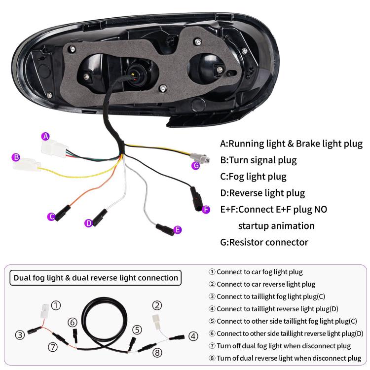 VOLL LED Upgrade Design Rückleuchten Set für Mazda MX5 NC2/NC3 08-15 schwarz