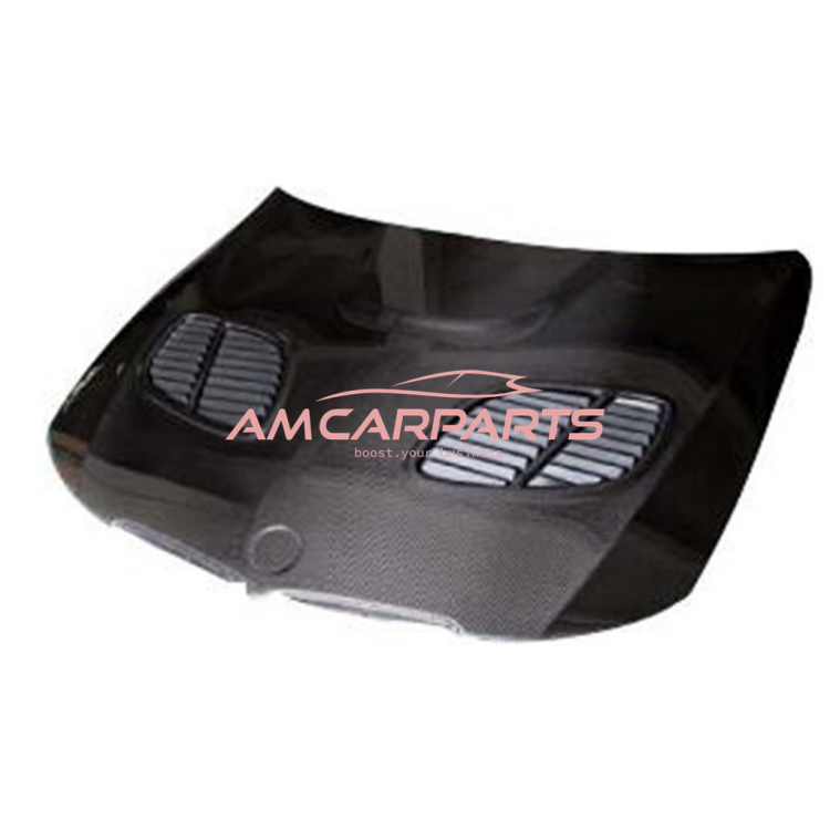 Upgrade Sport Echt-Carbon Motorhaube passend für BMW 3er E90 / E91 Limousine / Touring 08-11