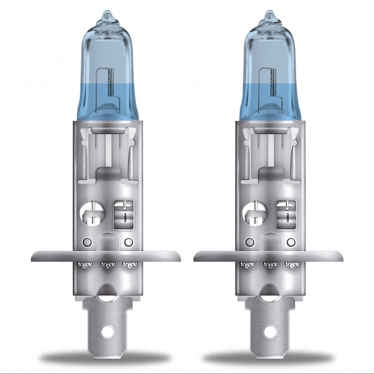 OSRAM H1 12V 55W Cool Blue INTENSE NextGeneration 5000K +100% Set - 2 Stück Xenon / LED Look
