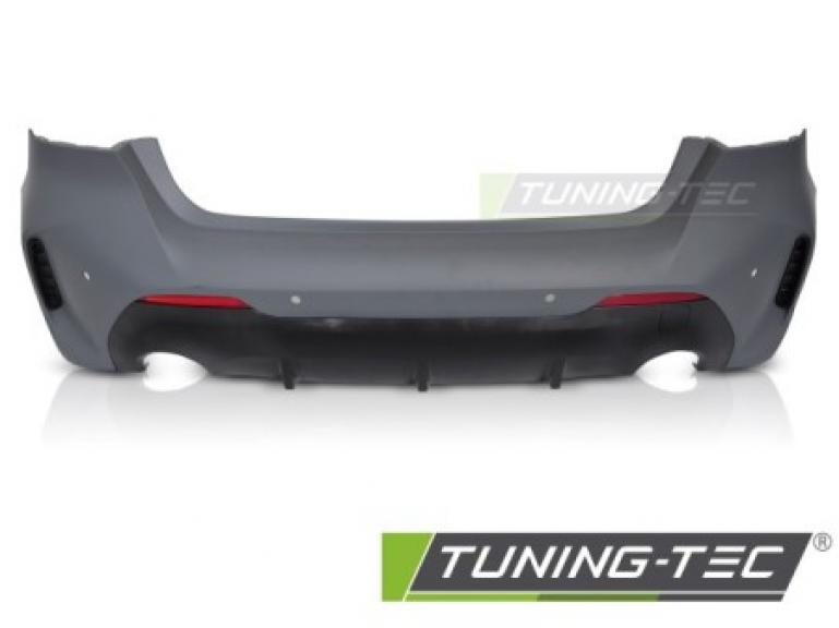 Preview: Upgrade Sport Design Heckstoßstange passend für BMW 1er F40 19-24 mit PDC + Diffusor