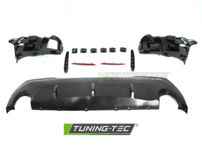 Preview: Upgrade Sport Design Heckstoßstange passend für BMW 1er F40 19-24 mit PDC + Diffusor