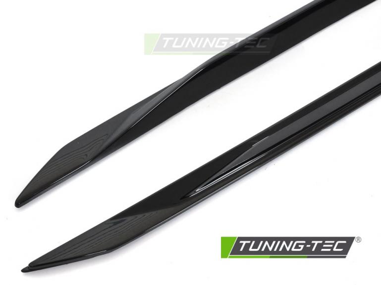 Preview: Upgrade Sport Design Seitenschweller Set passend für BMW 5er G60 / G61 Limousine/Touring 2023+ Hochglanz Schwarz