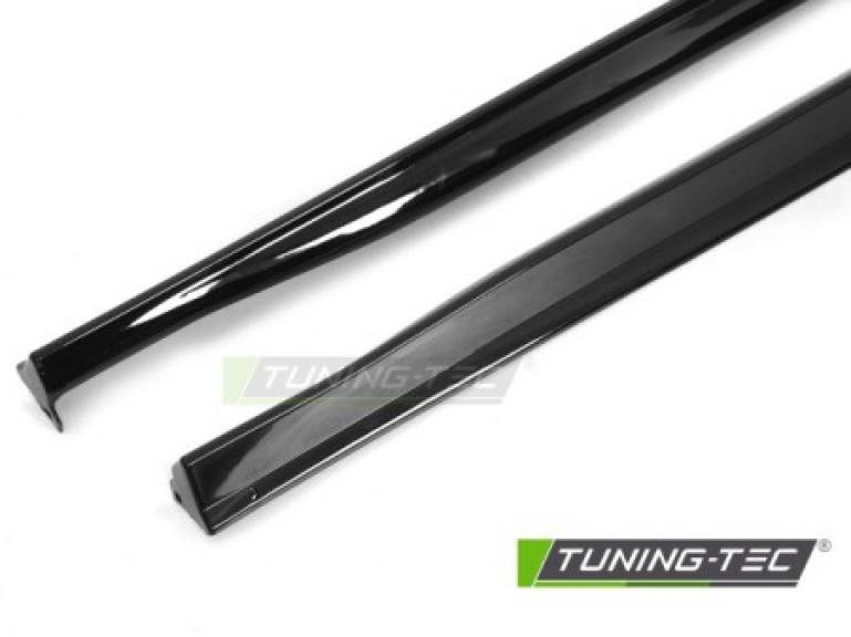 Preview: Upgrade Seitenschweller /Schweller-Zierleisten für Volkswagen Golf 7 (VII) Facelift 17-20 Hochglanz-schwarz