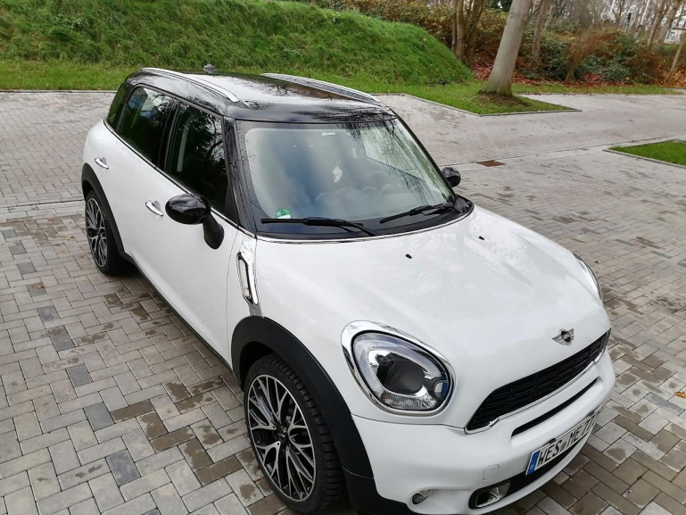 LED Tagfahrlicht Design Scheinwerfer für Mini Countryman R60/R61 10-14 schwarz