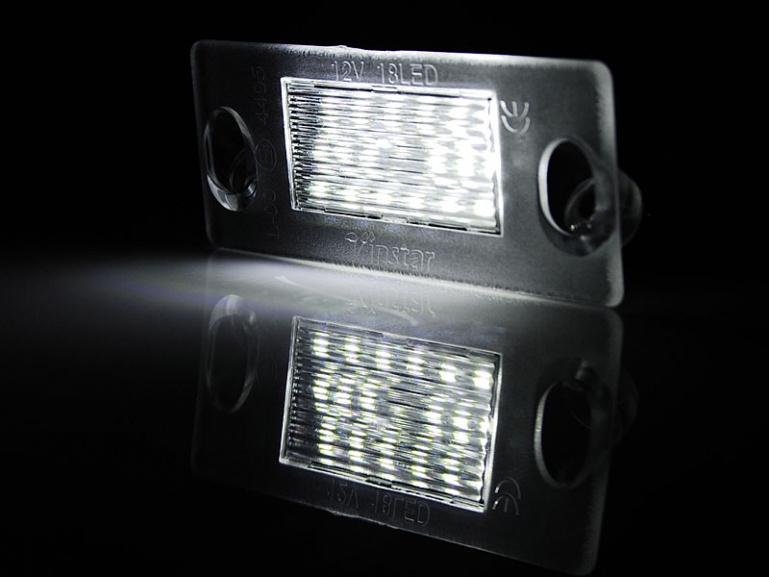 Upgrade LED Kennzeichenbeleuchtung für Audi A4 B5 94-98 / A3 8L 97-00 kaltweiß