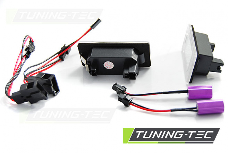 Upgrade LED Kennzeichenbeleuchtung für Audi A4 B8 / A5 / TT / A6 4G / A1 / A7 Skoda Yeti / Fabia II / Superb Kombi kaltweiß