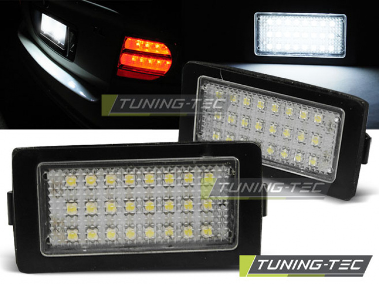 Upgrade LED Kennzeichenbeleuchtung für BMW 7er E38 kaltweiß