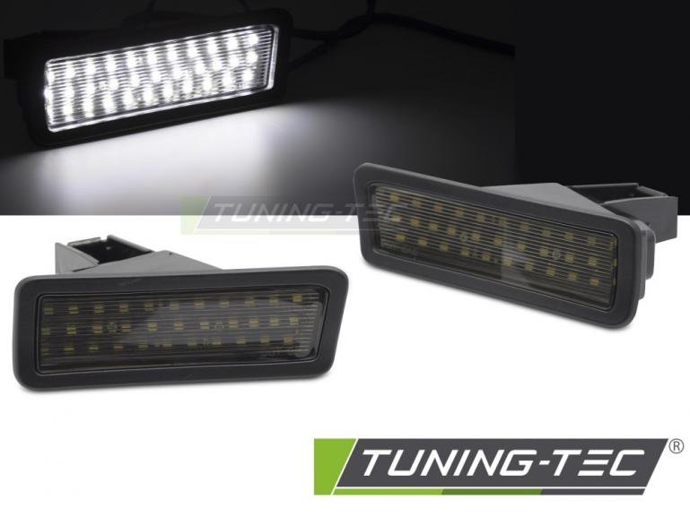Upgrade LED Kennzeichenbeleuchtung passend für Dodge Ram 1500 19-26 schwarz/rauch LED Kaltweiß