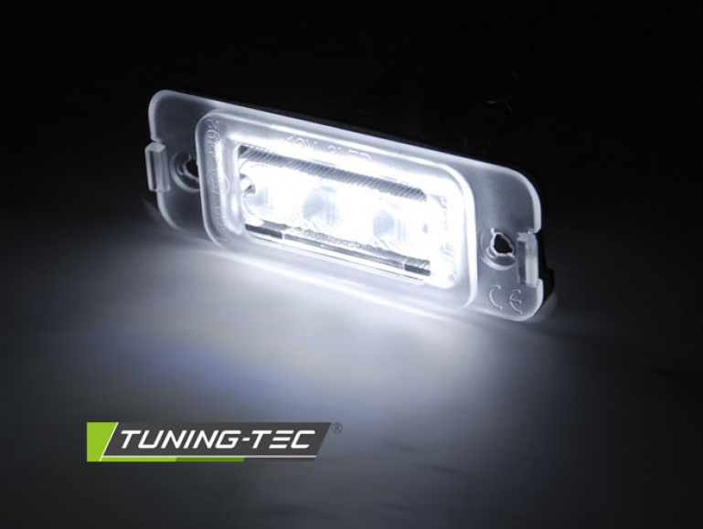 Upgrade LED Kennzeichenbeleuchtung für Mercedes-Benz M-Klasse W164 05-11 / R-Klasse W251 05-10 kaltweiß