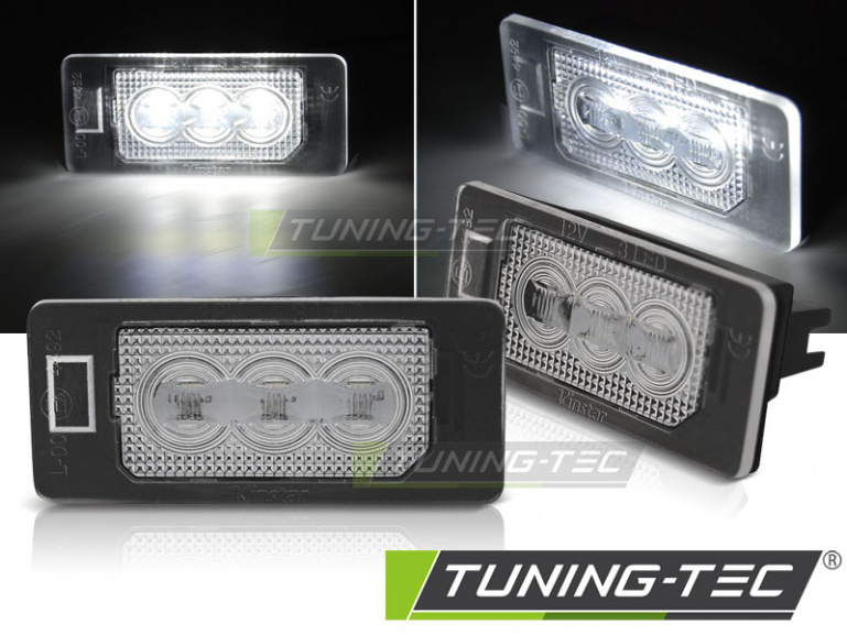 Upgrade LED Kennzeichenbeleuchtung für VW Golf VI Variant/ Jetta VI / Passat B6 / B7 Variant/ Sharan II / Skoda Octavia III kaltweiß