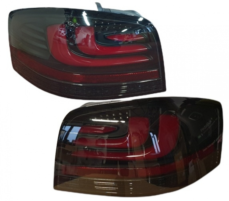 VOLL LED Upgrade Design Rückleuchten für Audi A3 8P 03-08 schwarz/rauch