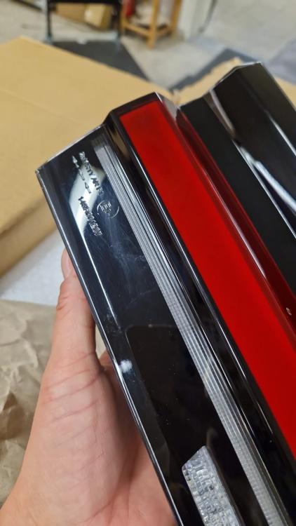 B-Ware  Voll LED Upgrade Design Rückleuchten passend für BMW 5er G30 Lim. /G38 (Langversion) 17-20 rot/schwarz