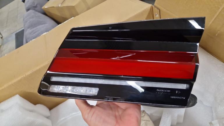 B-Ware  Voll LED Upgrade Design Rückleuchten passend für BMW 5er G30 Lim. /G38 (Langversion) 17-20 rot/schwarz