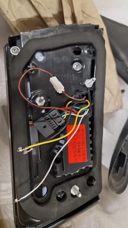 B-Ware  Voll LED Upgrade Design Rückleuchten passend für BMW 5er G30 Lim. /G38 (Langversion) 17-20 rot/schwarz