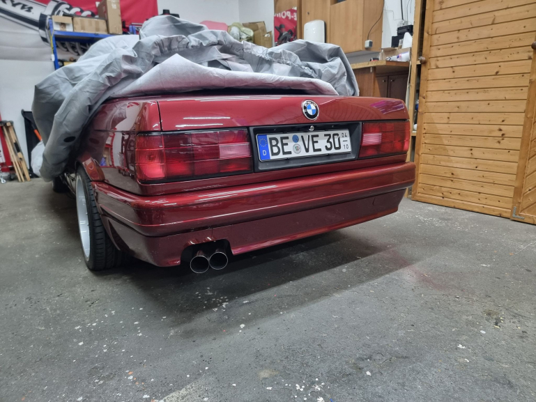 Exklusiv Classic-Sport Design Rückleuchten für BMW 3er E30 Facelift Limo, 2-Türer (Coupe), Cabrio, Touring 87-94 rot