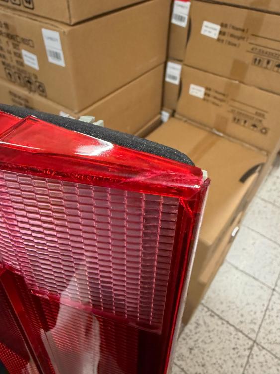 B-Ware  Exklusiv Classic-Sport Design Rückleuchten "V2" passend für BMW 3er E30 Vorfacelift 81-87 Limo, 2-Türer (Coupe) rot/slighty