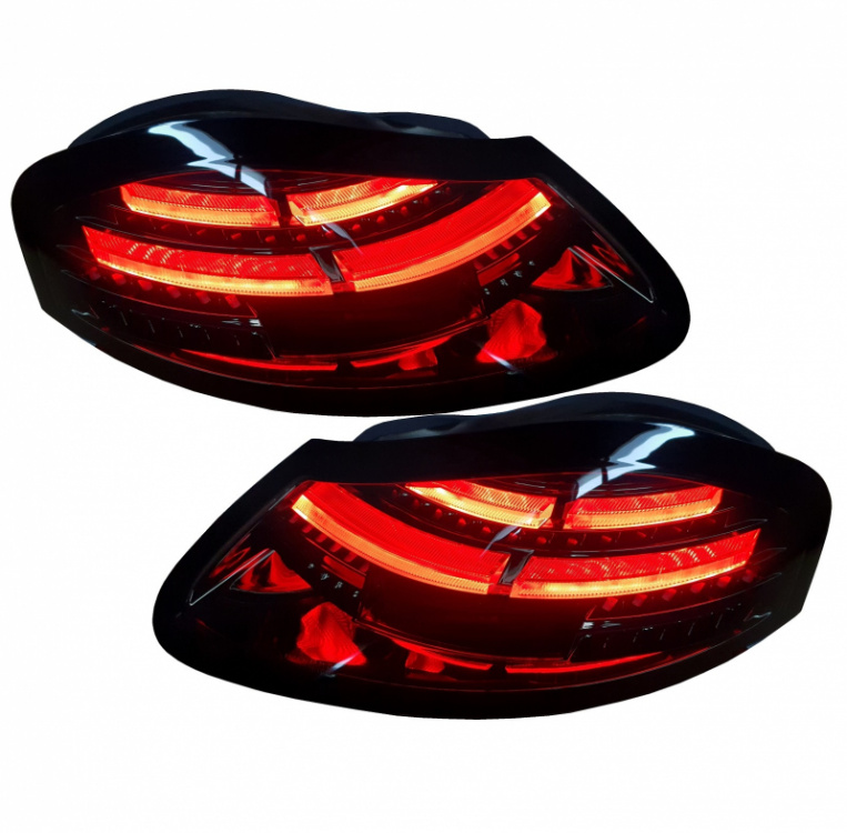 Voll LED Rückleuchten für Porsche Boxster 986 96-04 schwarz/rauch dynamisch