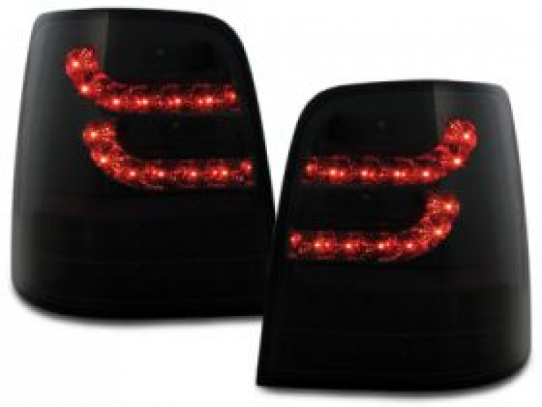 Voll LED Upgrade Design Rückleuchten für VW Touran 1T / 1T GP 03-10 schwarz/rauch