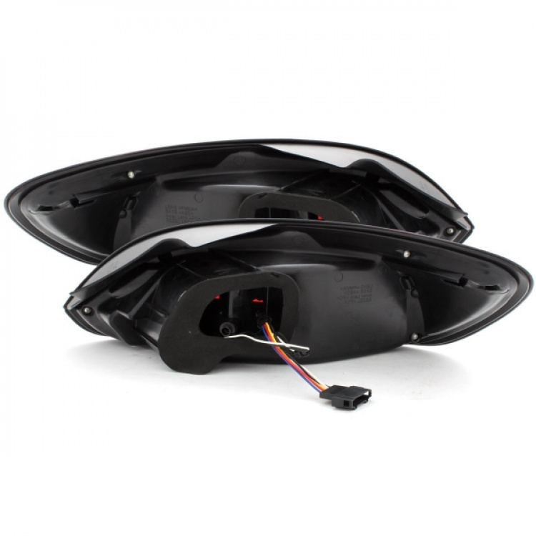 LED Upgrade Design Rückleuchten für VW Scirocco 3 (III) 08-14 schwarz/rauch mit dynamischen LED Blinker