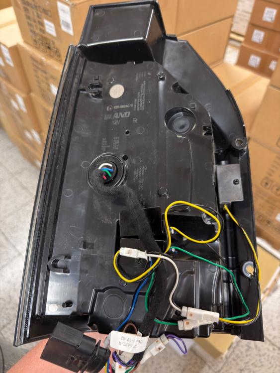 B-Ware  Voll LED Rückleuchten passend für VW T6 2015-2019 schwarz T6.1-Look sequentieller Start Laufblinker