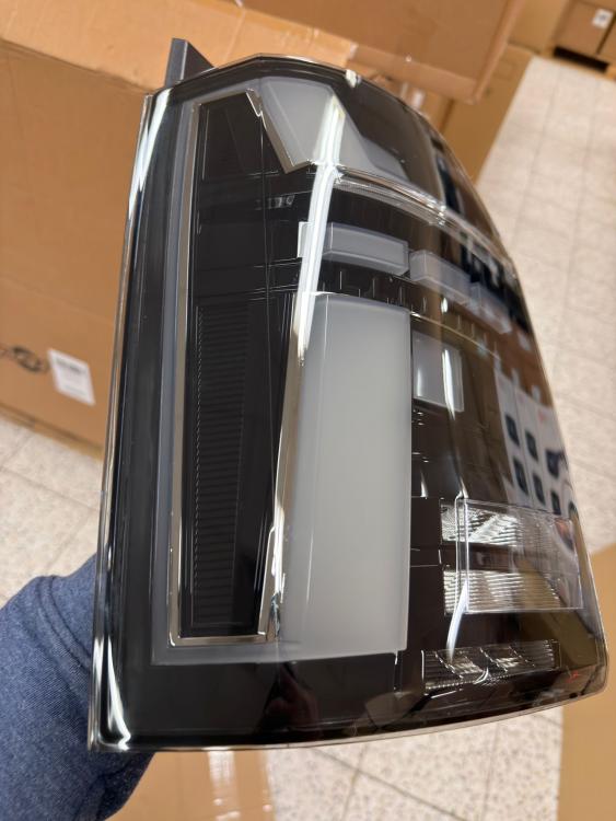 B-Ware  Voll LED Rückleuchten passend für VW T6 2015-2019 schwarz T6.1-Look sequentieller Start Laufblinker