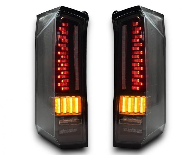 Voll LED Upgrade Rückleuchten für VW Crafter SY SX ab 2016 schwarz smoke dynamischer Blinker