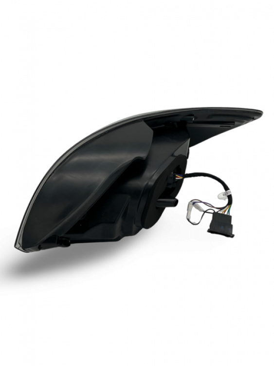 VOLL LED Upgrade Design Rückleuchten für VW Scirocco 3 (III) 08-14 schwarz/rauch mit dynamischem LED Blinker