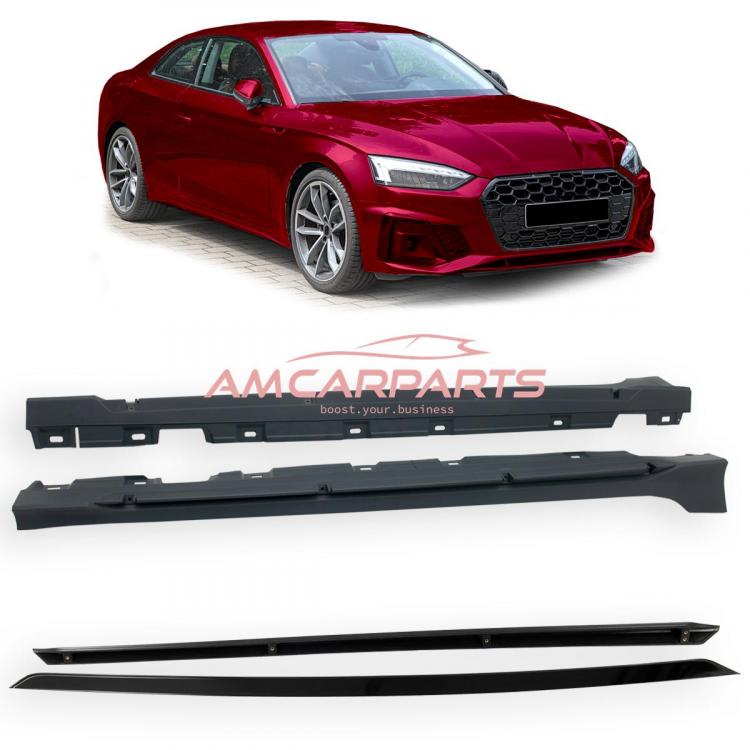 Upgrade Design Seitenschweller Set passend für Audi A5 F5 Facelift 20-24