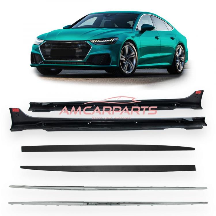 Upgrade Design Seitenschweller Set passend für Audi A7 4K 18-24