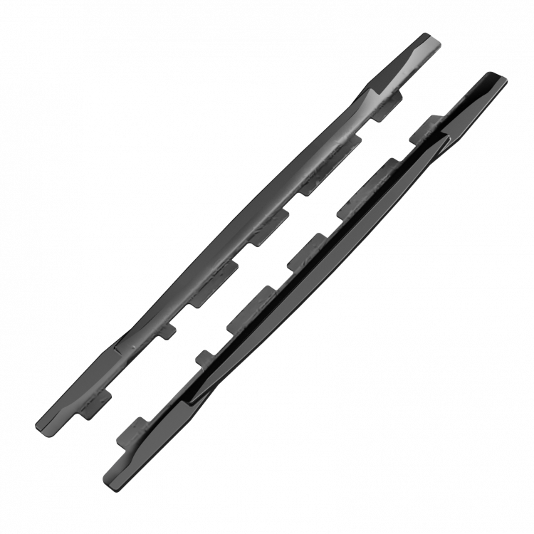 Upgrade Design Seitenschweller Set passend für Audi A5 / S5 F5 Facelift 19-24 Hochglanz schwarz