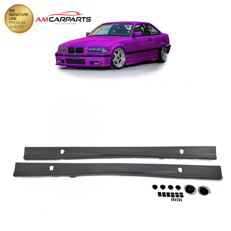 Upgrade Sport Design Seitenschweller Set passend für BMW 3er E36 Limousine/Touring/Coupe/Cabrio 91-99