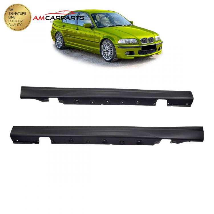 Upgrade Sport Design Seitenschweller Set passend für BMW 3er E46 Limousine/Touring 98-05