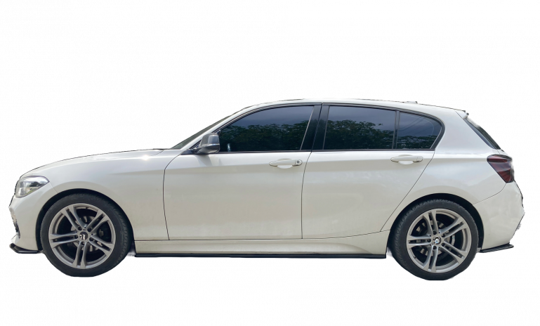 Upgrade Sport Design Seitenschweller Set passend für BMW 1er F20 / F21 11-19 Hochglanz schwarz