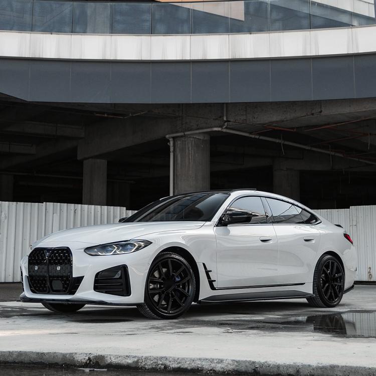 Upgrade Sport Design Seitenschweller Set passend für BMW 4er G26 20+ Hochglanz schwarz